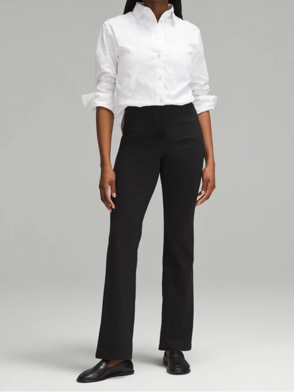 Lululemon Smooth Fit Pull-On High-Rise Pant Regular - Black, Size 14